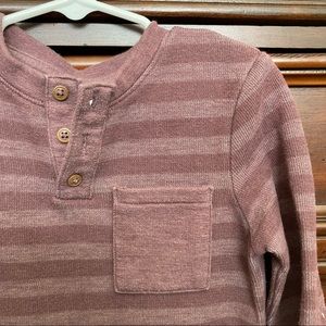 Thermal Henley T-Shirt